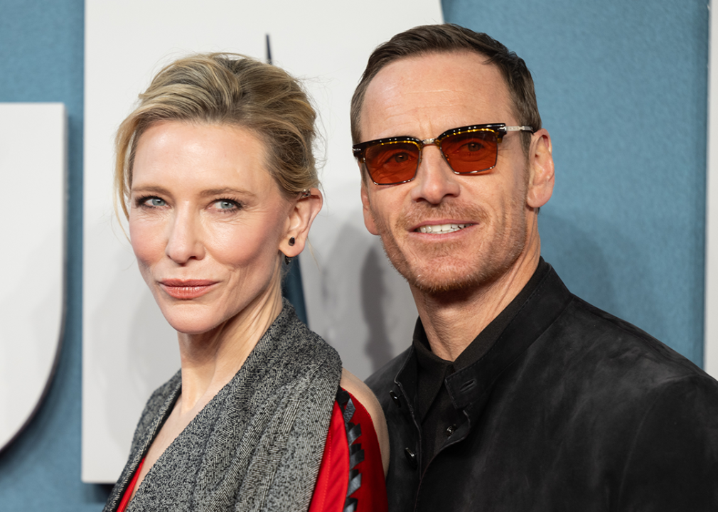 Cate Blanchett and Michael Fassbender attend the 
